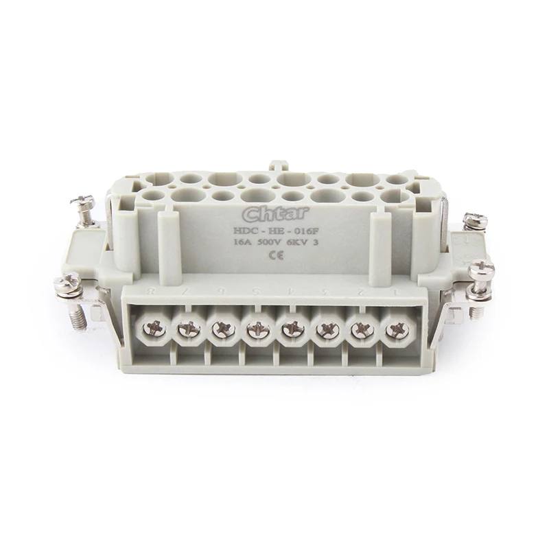 M/F 16-pins connector voor zwaar gebruik