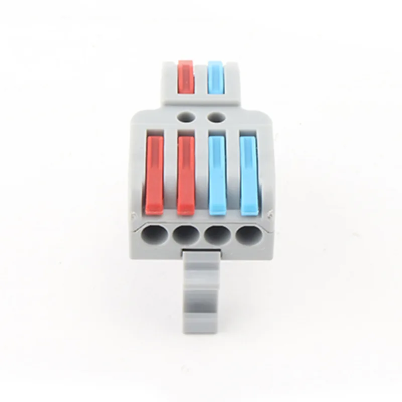 Multi-in multi-out Din-rail-type snelkoppelingen voor verbindingsdraad